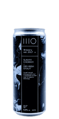 330 ml can of IIIO - Sukhyi Chornyi – Dry Irish Stout, 5.5% ABV