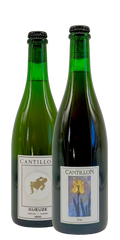 Cantillon - Iris 2026 + Gueuze 2026, two 750 ml bottles: dry-hopped wild ale and blended lambic