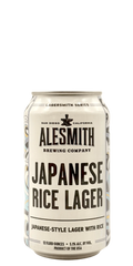 473 ml can of AleSmith - Japanese Rice Lager – 5.1% ABV