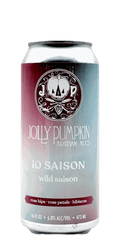 473 ml can of Jolly Pumpkin - iO Saison – Wild Saison, 6.8% ABV