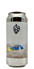 473 ml can of Monkish - Foggy Window – DDH DIPA, 8.1% ABV