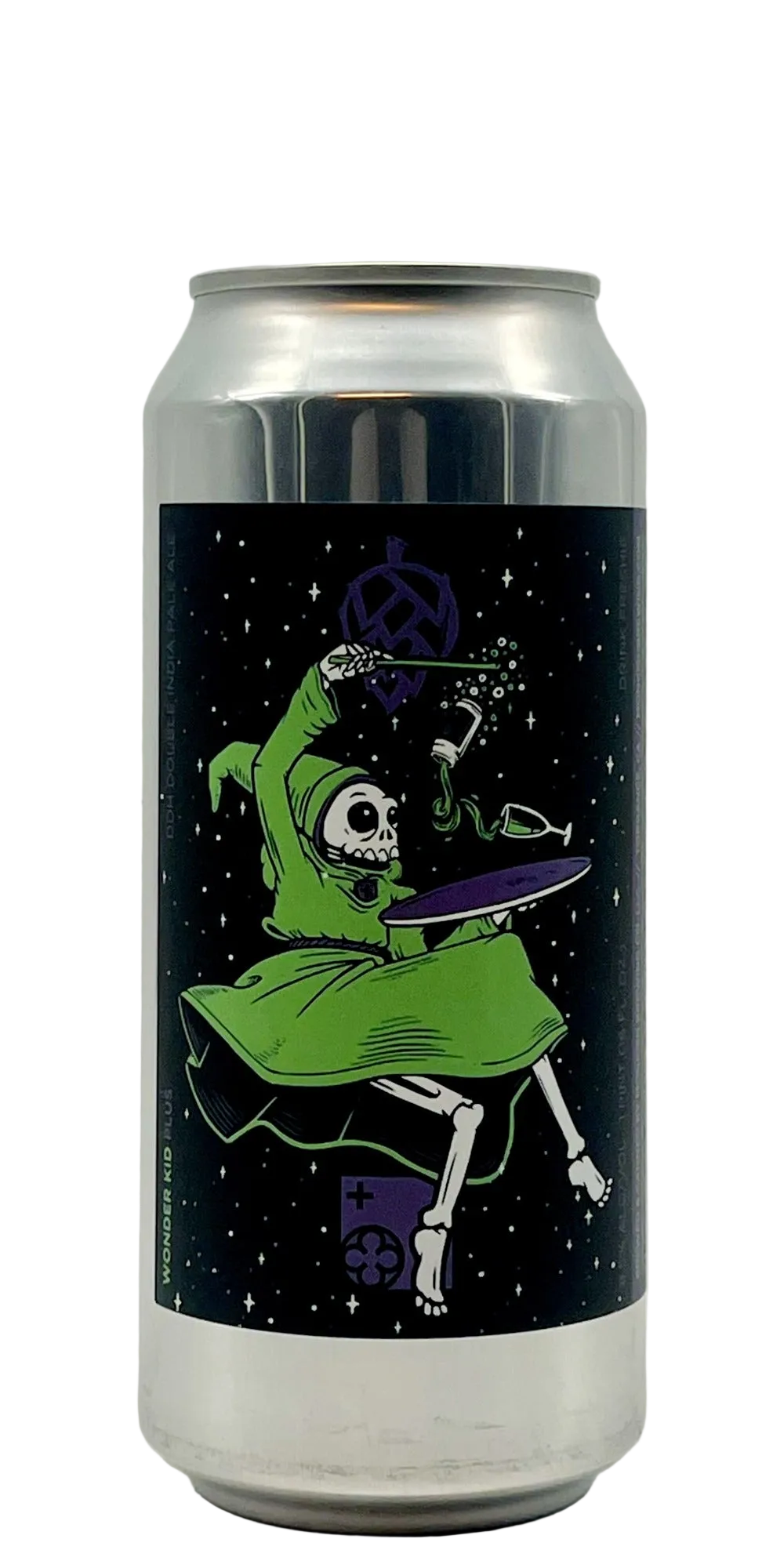 473 ml can of Monkish - Wonder Kid Plus – DDH DIPA, 8.5% ABV