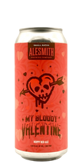 473 ml can of AleSmith - My Bloody Valentine – Red Ale, 6.6% ABV