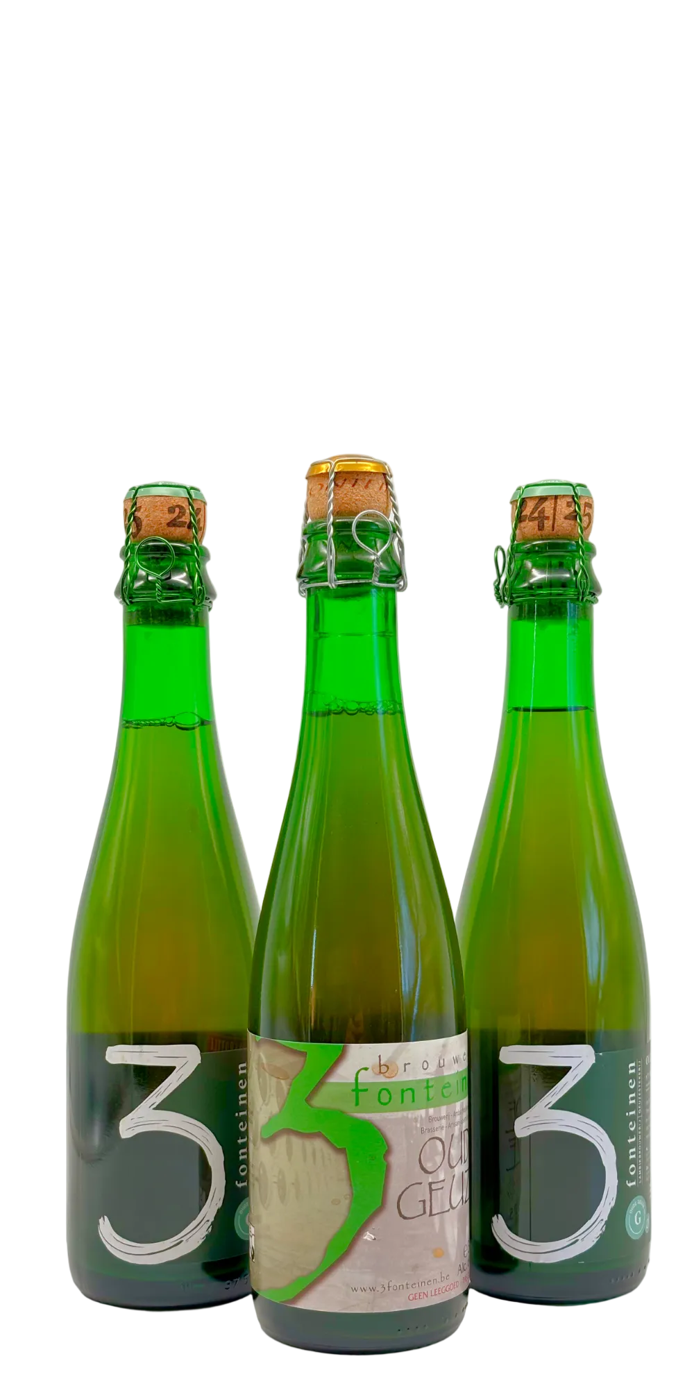 375 ml bottle of 3 Fonteinen - Oude Geuze 2016 – Lambic. 6% ABV