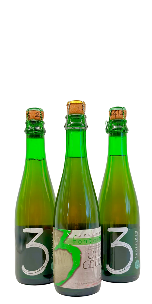 375 ml bottle of 3 Fonteinen - Oude Geuze 2015 – Lambic. 6% ABV