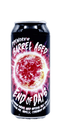 473 ml can of Pipeworks - Barrel Aged End of Days – BBA Imperial Milk Stout, 13.5% ABV