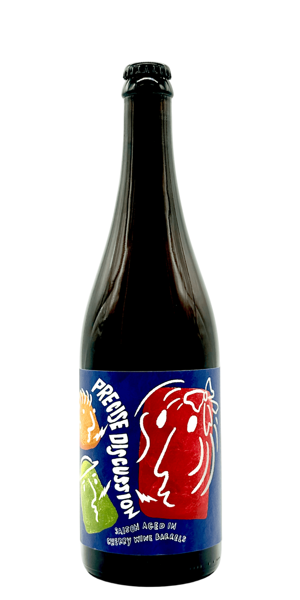 Sante Adairius Precise Discussion millet saison craft beer bottle cherry wine barrel aged