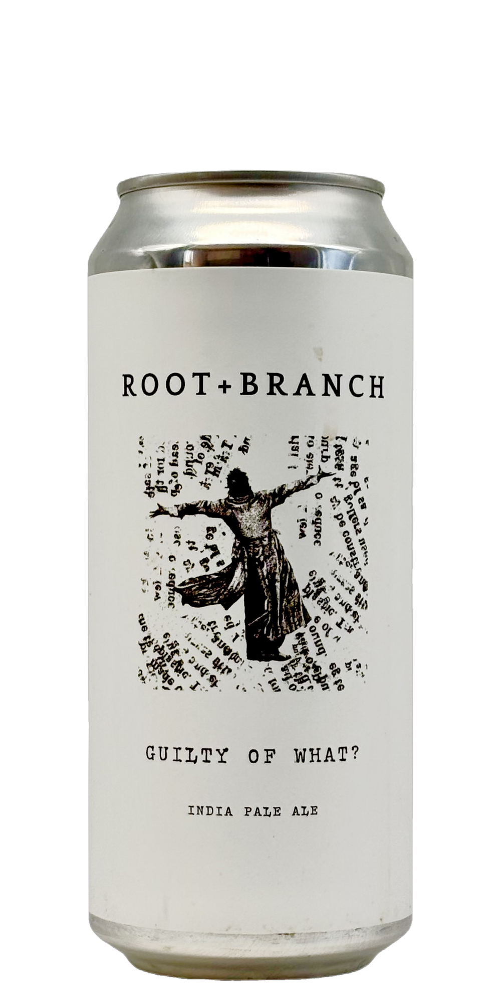 473 ml can of Root + Branch - Guilty of What? – Hazy IPA, 6.5% ABV