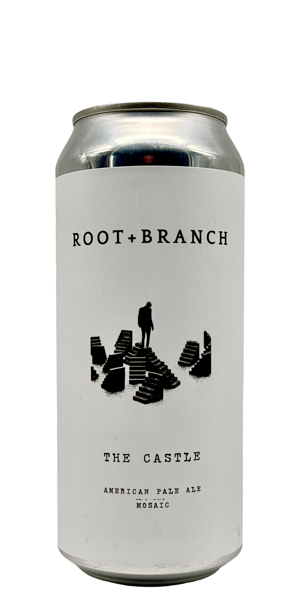 473 ml can of Root + Branch - The Castle (Mosaic) – Pale Ale, 5.5% ABV