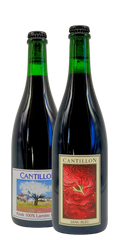 Cantillon - Sang Bleu 2026 + Kriek 2026, two 750 ml bottles: fruit lambic and cherry lambic