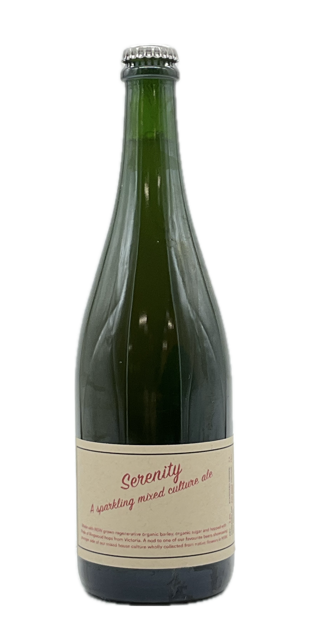 750 ml bottle of Wildflower - Serenity (Batch 4) – Wild Ale, 5.8% ABV