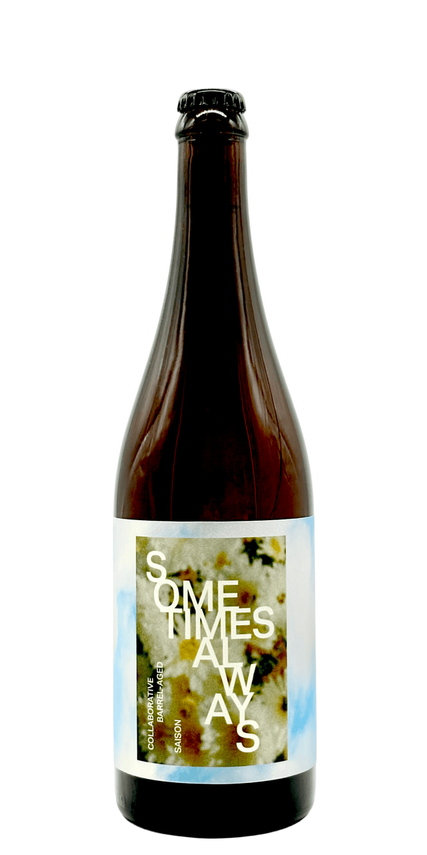 Sante Adairius Sometimes Always multi-grain saison craft beer bottle buckwheat house cultures