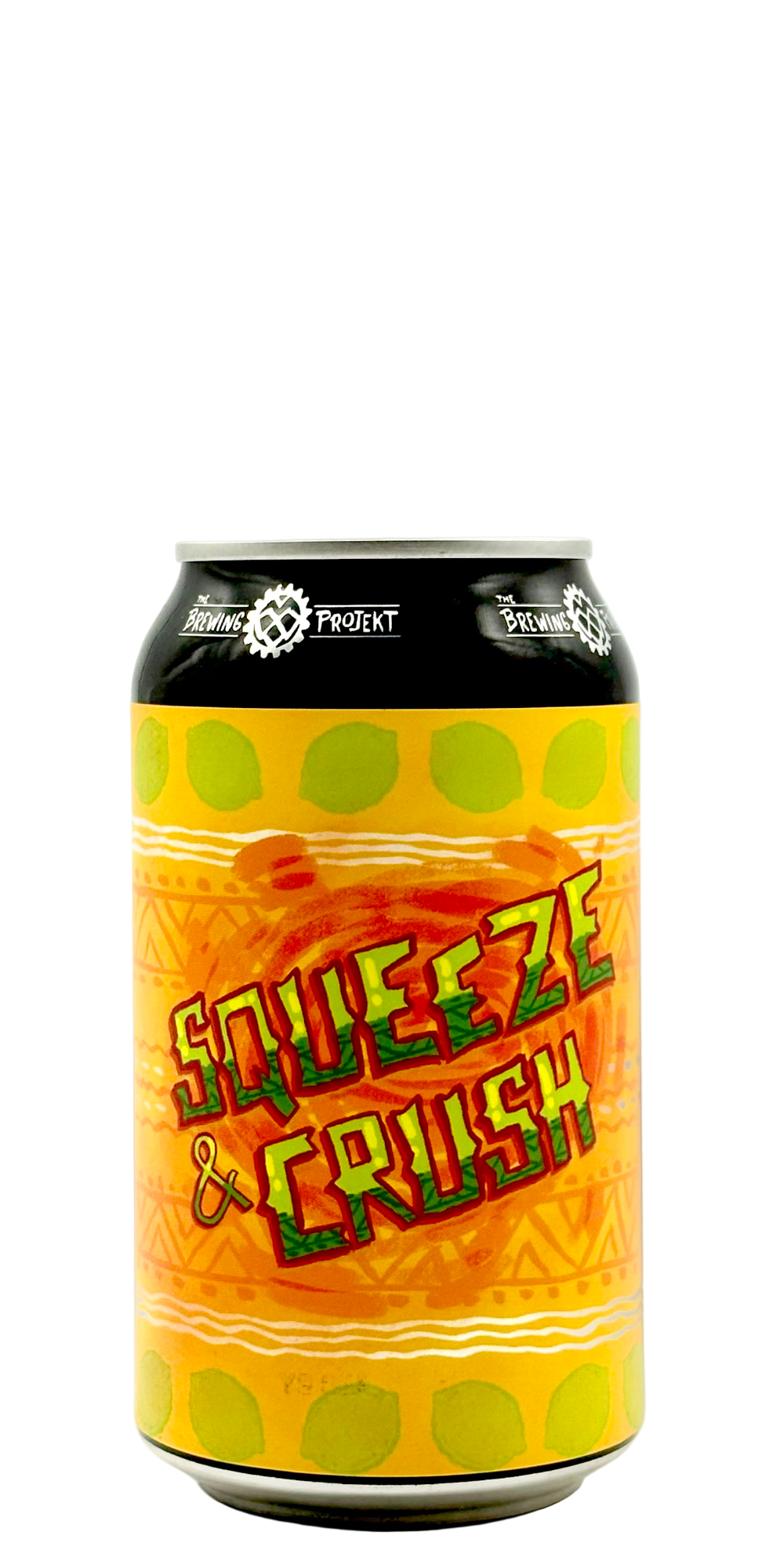 355 ml can of Brewing Projekt - Squeeze & Crush – Lager, 4.9% ABV