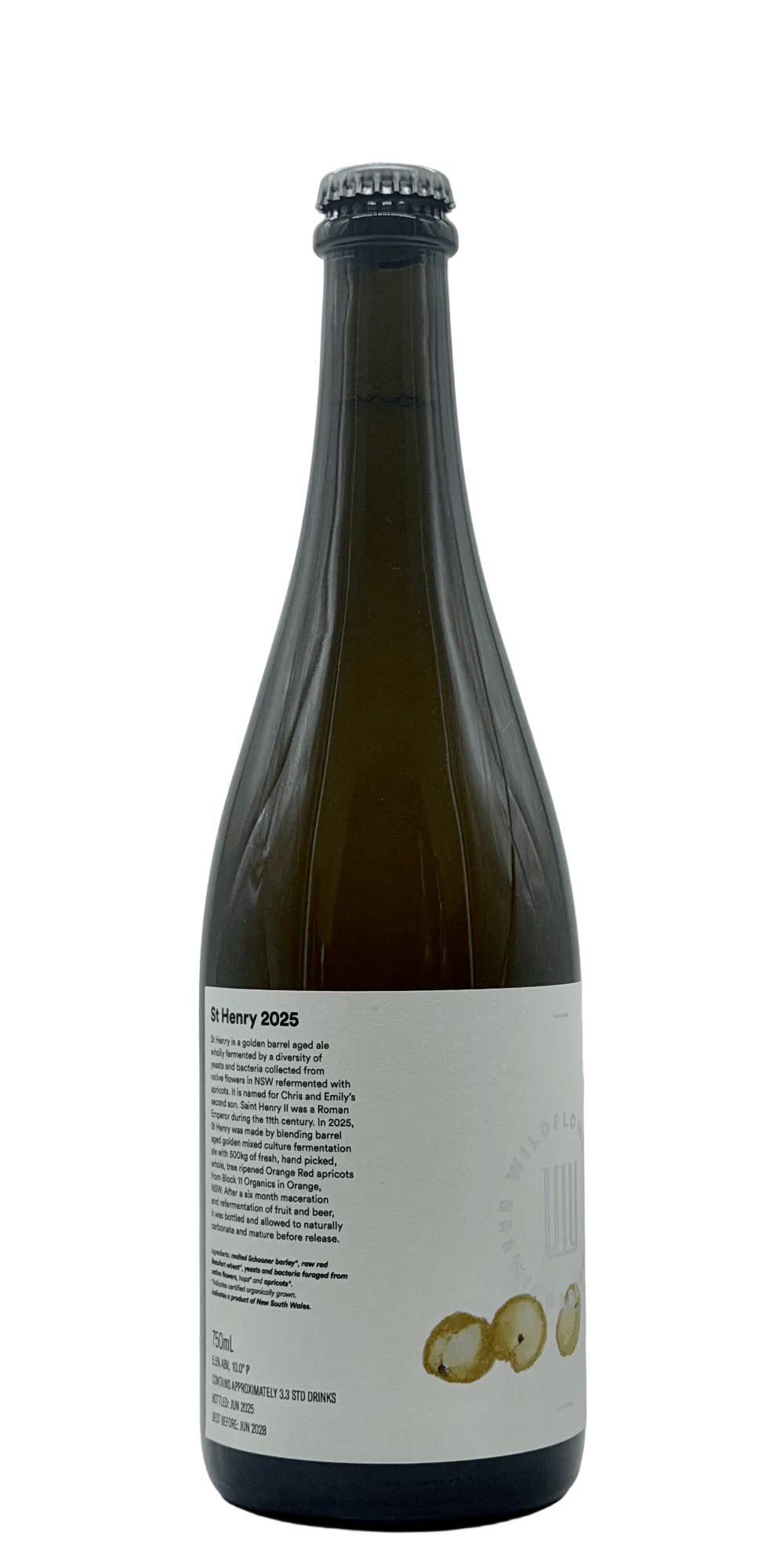 Wildflower St Henry 2025 Apricot best 2026 barrel aged Australian wild ale craft beer oak fermented apricot stone fruit
