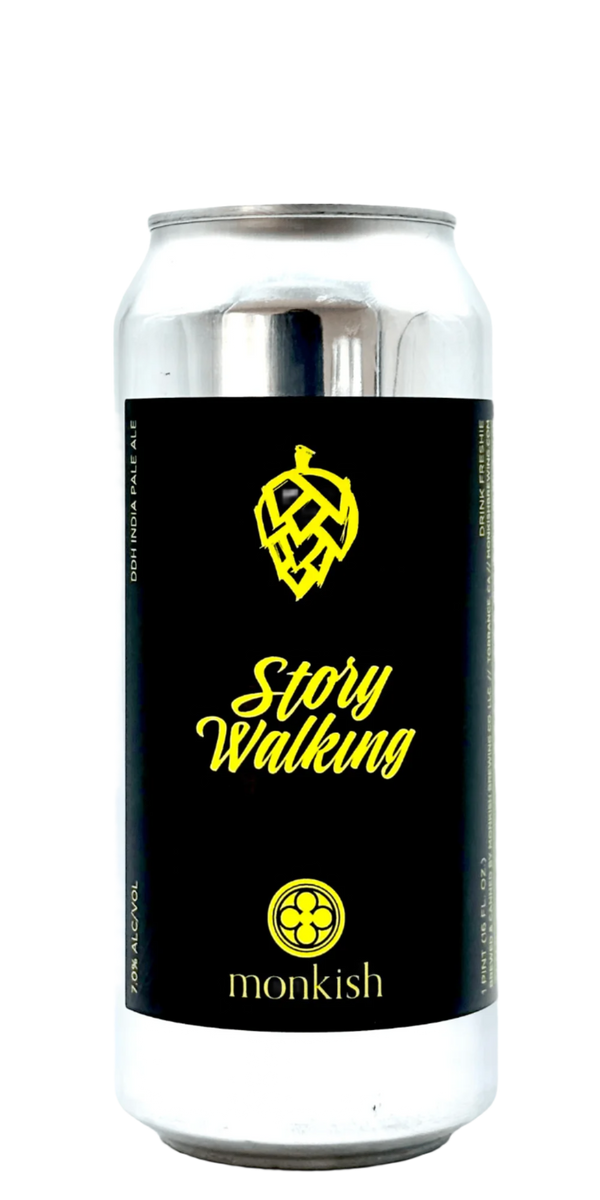 Monkish - Story Walking | DDH IPA | 7.0% ABV