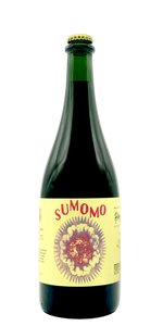 Hildegard Sumomo Sun Tracker wild ale craft beer bottle with pluots nectarines