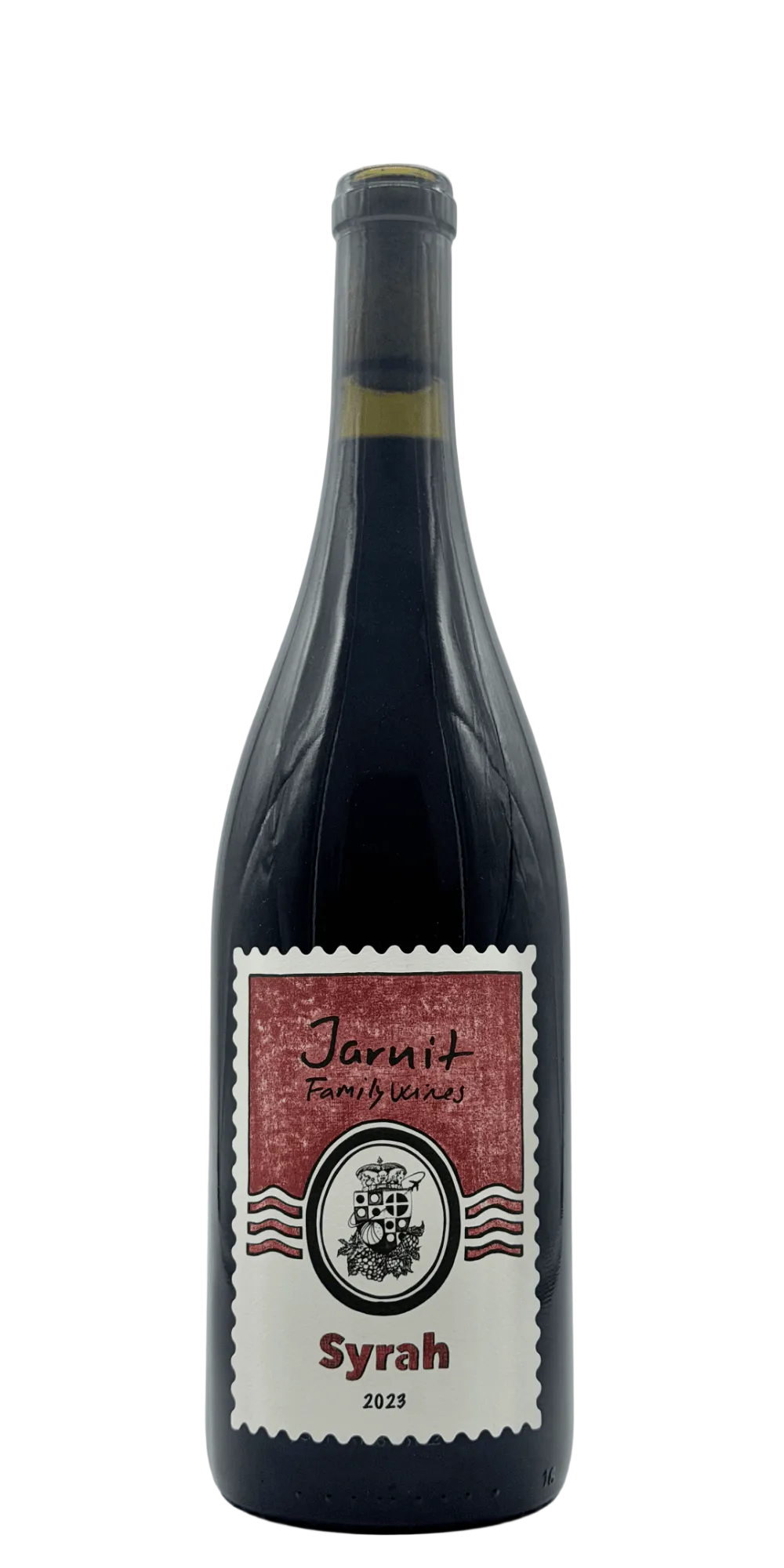 750 ml bottle of Jarnit Family Wines - Syrah 2023 – 14.8% ABV