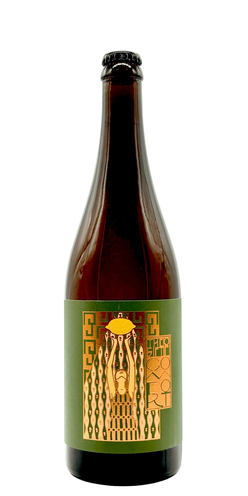 Sante Adairius Gift of Comfort chardonnay barrel-aged blonde ale craft beer bottle rosehips meyer lemon