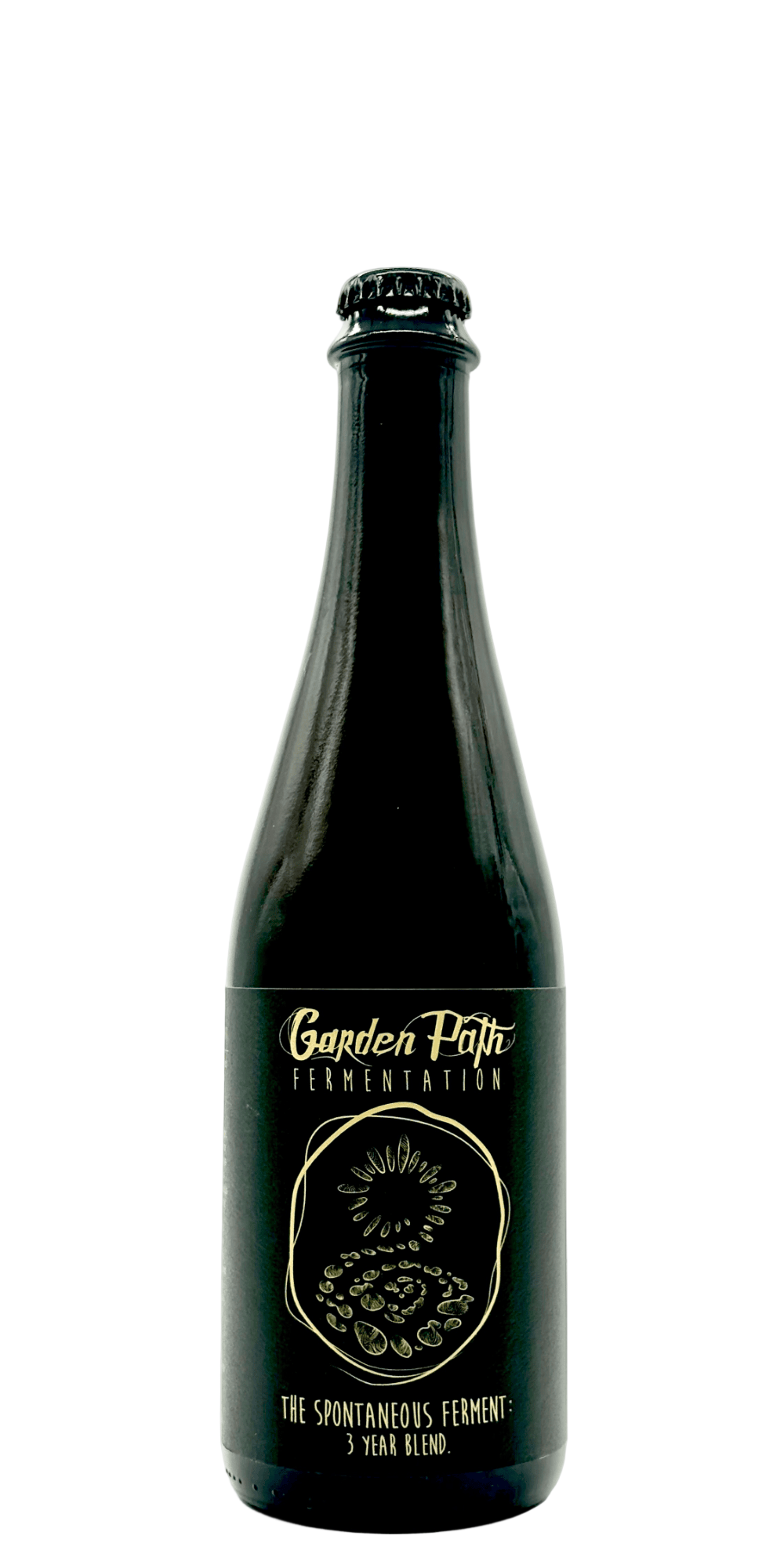 Garden Path Spontaneous Ferment 3-Year Blend wild ale craft beer bottle aged barrels