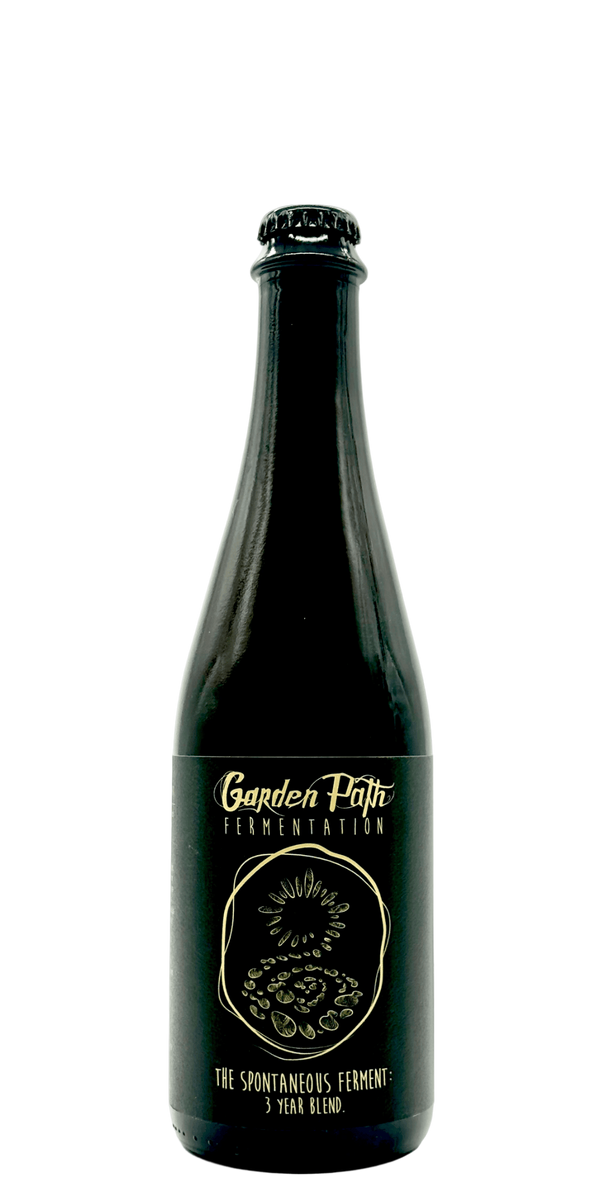 Garden Path Spontaneous Ferment 3-Year Blend wild ale craft beer bottle aged barrels