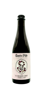 Garden Path Spontaneous Ferment Tayberries Plums wild ale craft beer bottle mixed fruit