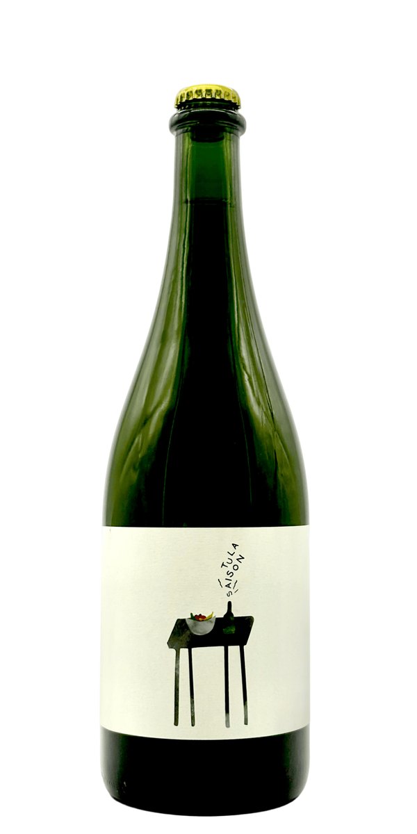 Hildegard Tula Saison farmhouse ale craft beer bottle with Pacific Northwest ingredients