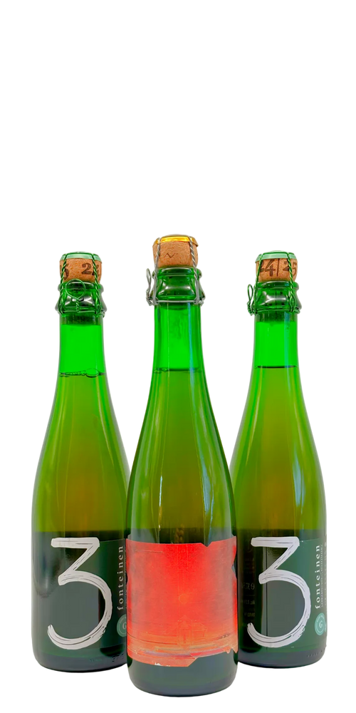 375 ml bottle of 3 Fonteinen - Oude Geuze Vintage 2016 – Lambic. 7.3% ABV