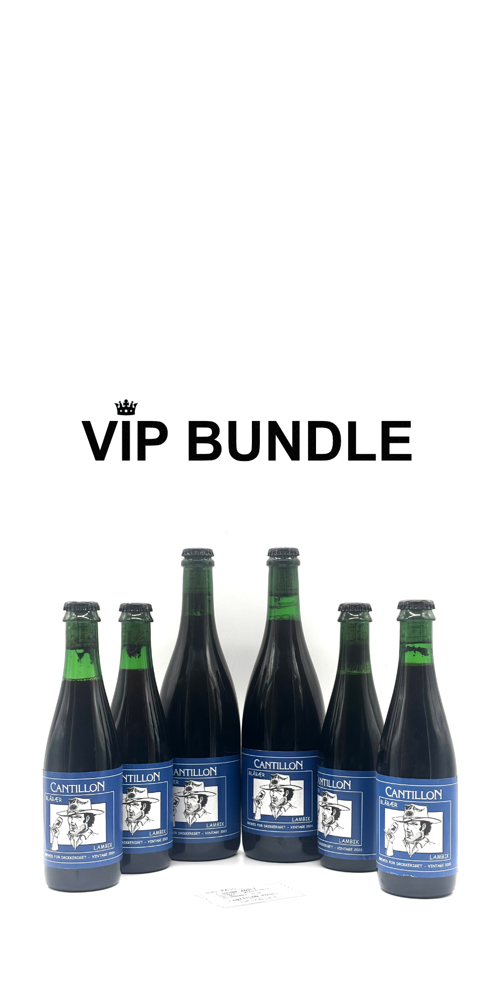 Cantillon - VIP Blåbær 2020/22/23/24 Bundle