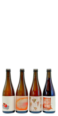 Four 750 ml bottles from Wildflower's 2026 Collective release