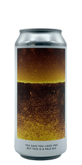 473 ml can of Evil Twin NYC - You Said You Liked IPAs but This Is a Pale Ale – DDH Pale Ale, 5% ABV