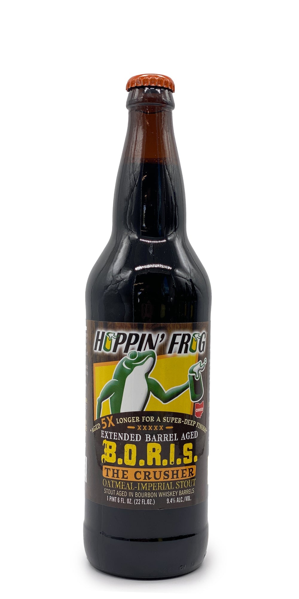 Hoppin' Frog - Extended Barrel-Aged B.O.R.I.S. The Crusher 2017